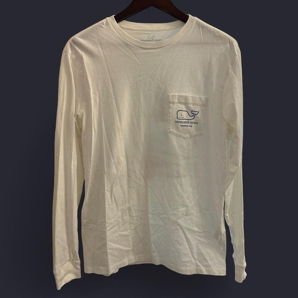 Vineyard Vines Traverse City Men's Long-Sleeve Pocket Tee